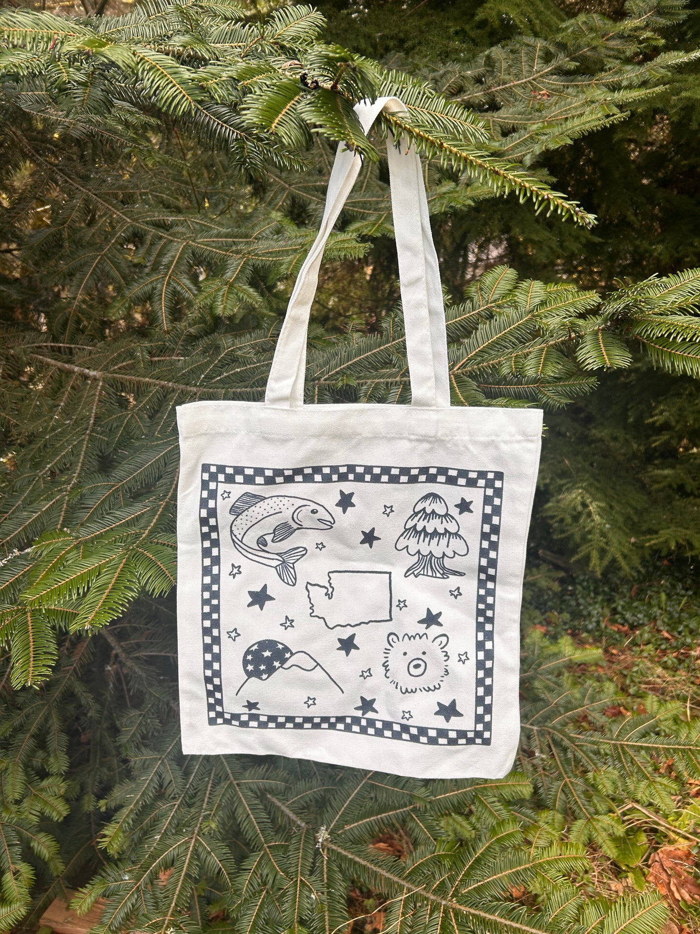 Washington State Tote Bag