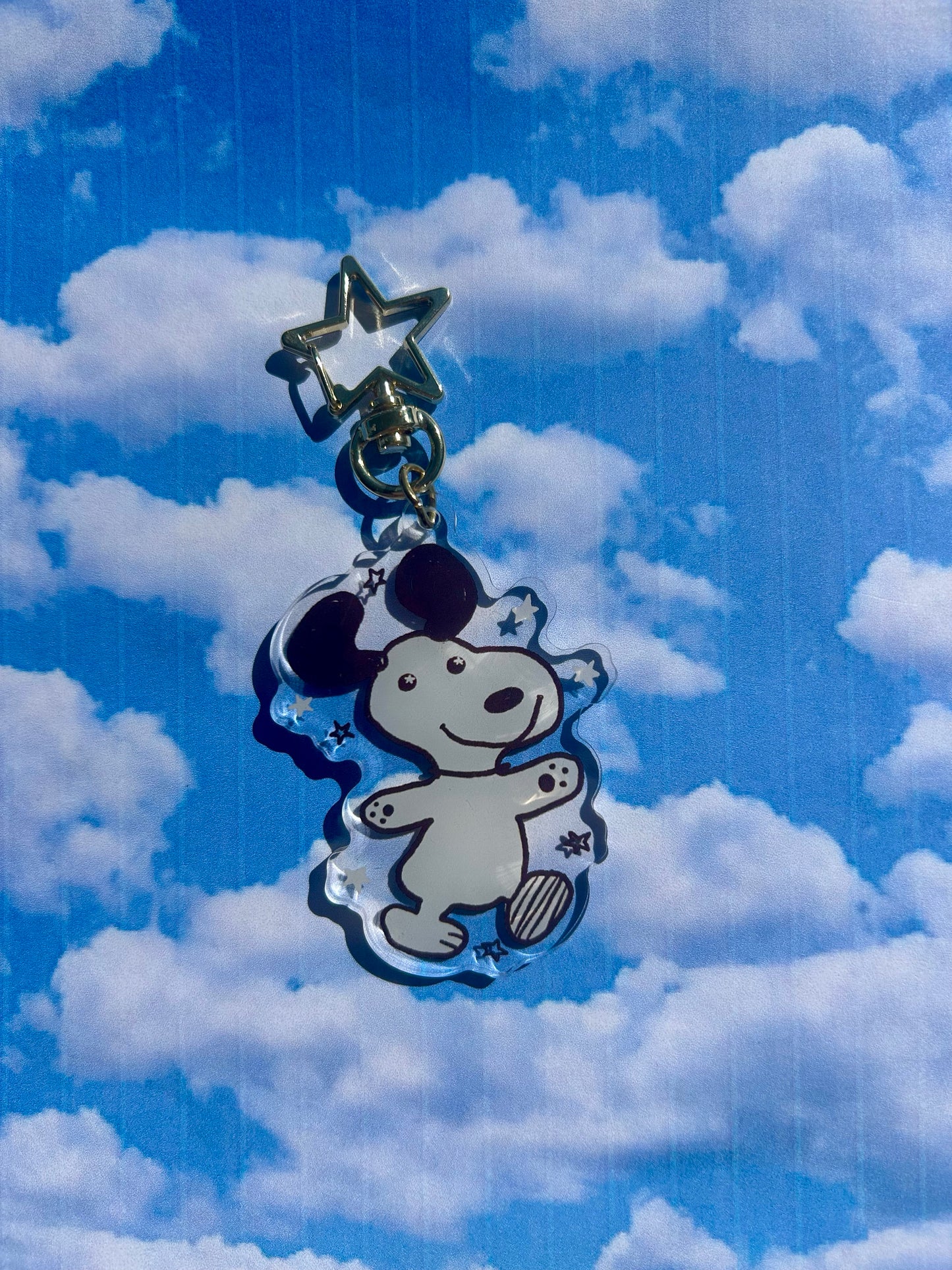 Esnupi Beagle Acrylic Keychain