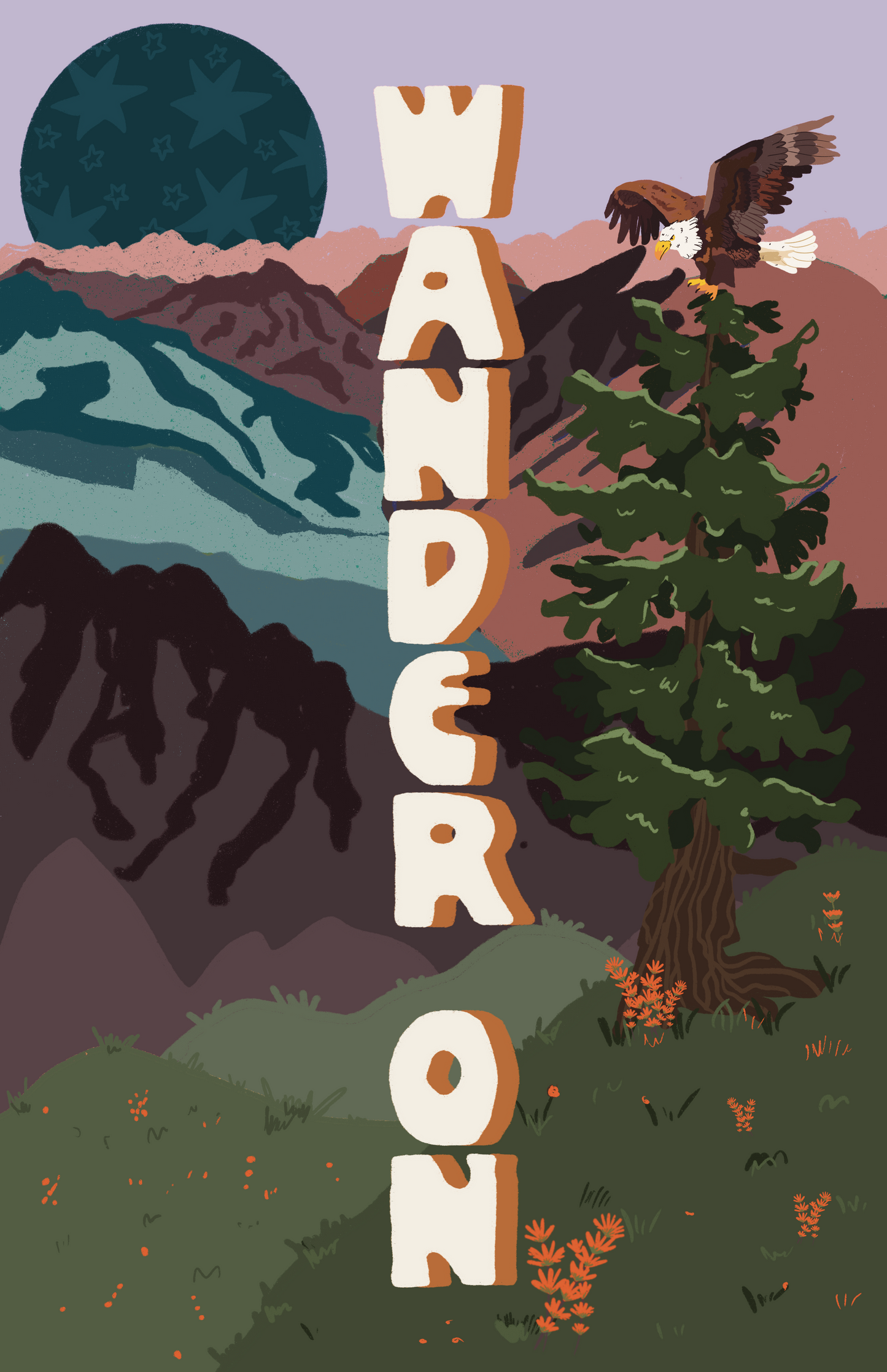 Wander On Poster Print