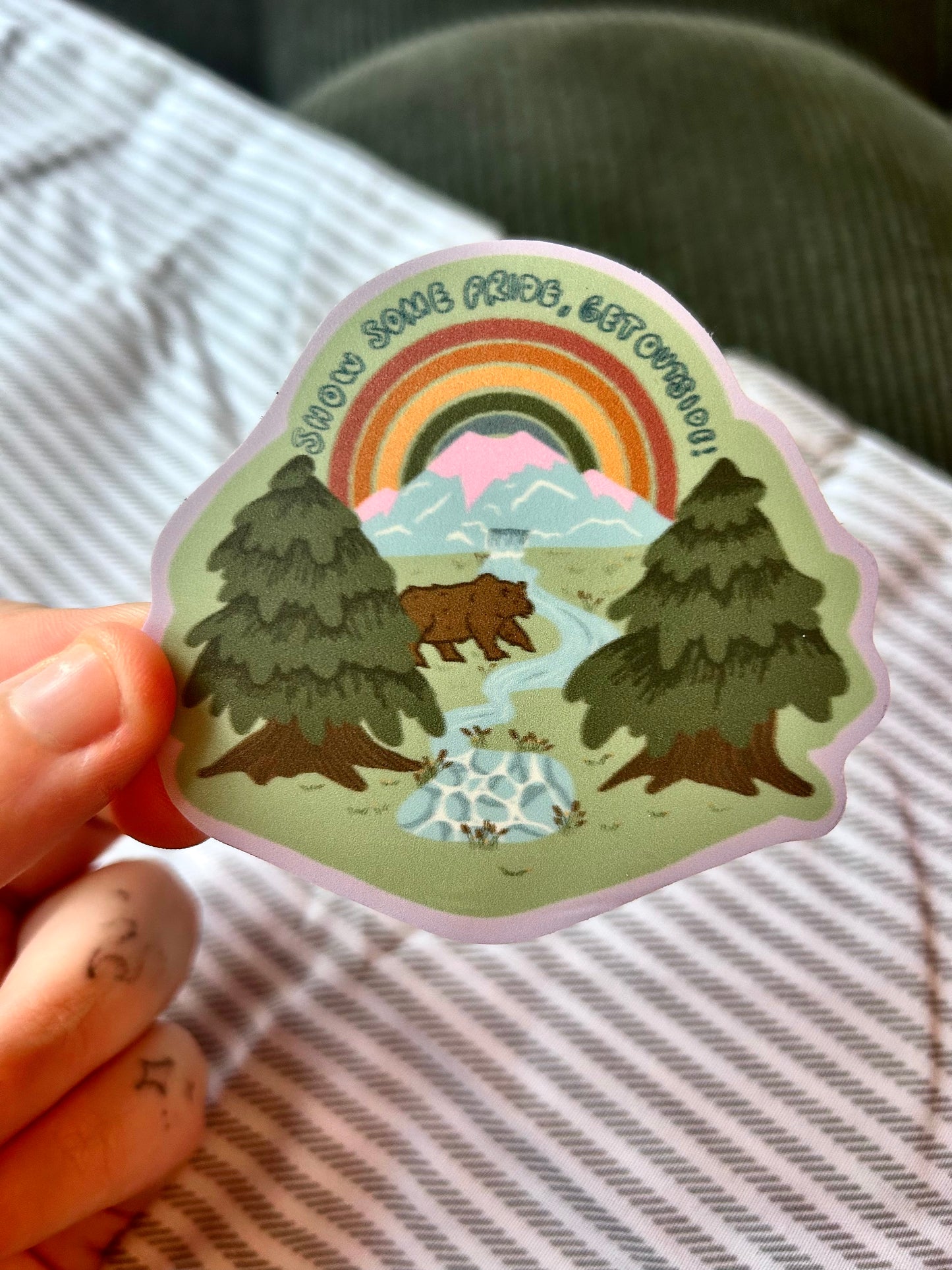 Pride Outside Sticker (B GRADE)