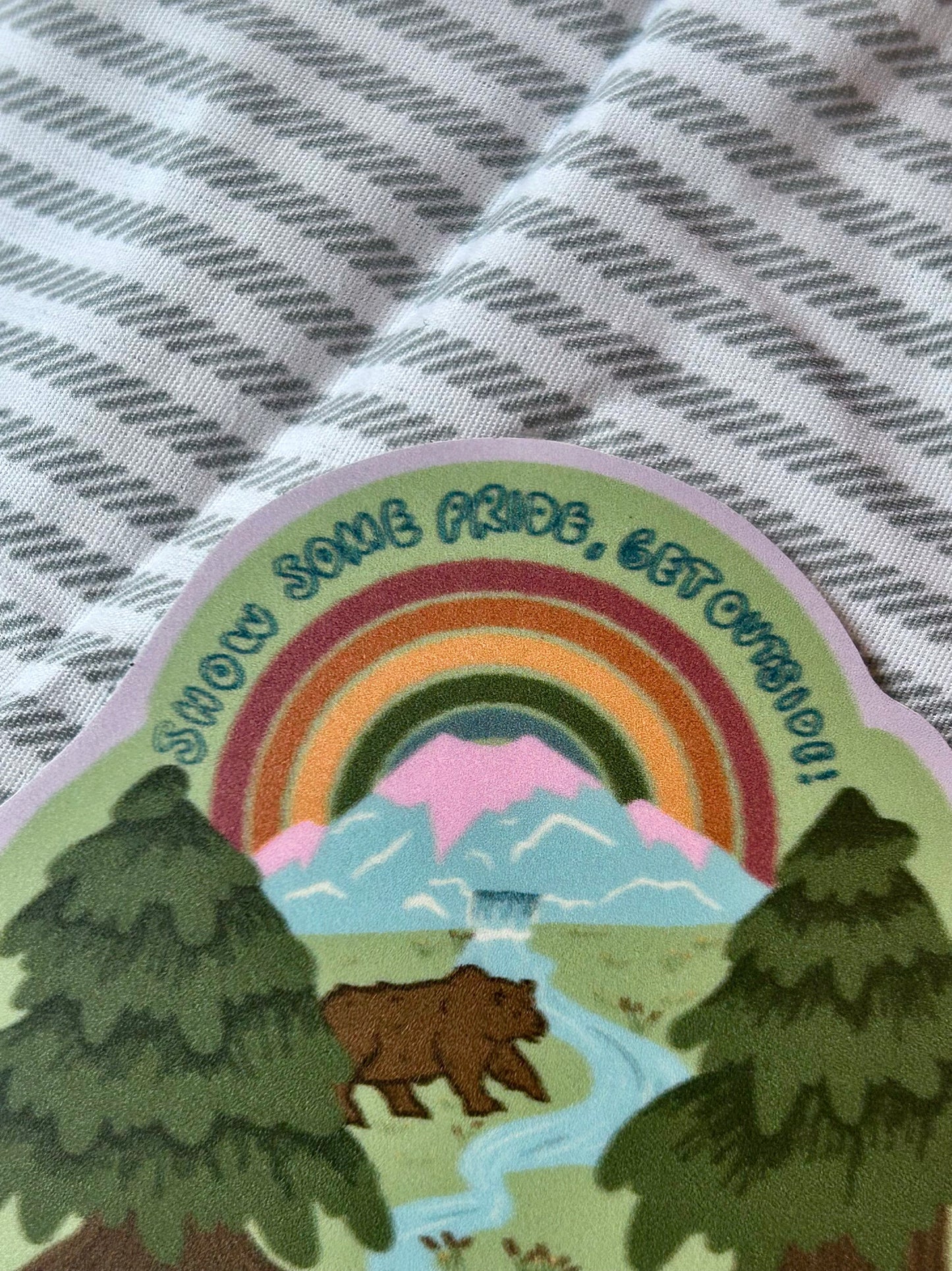 Pride Outside Sticker (B GRADE)