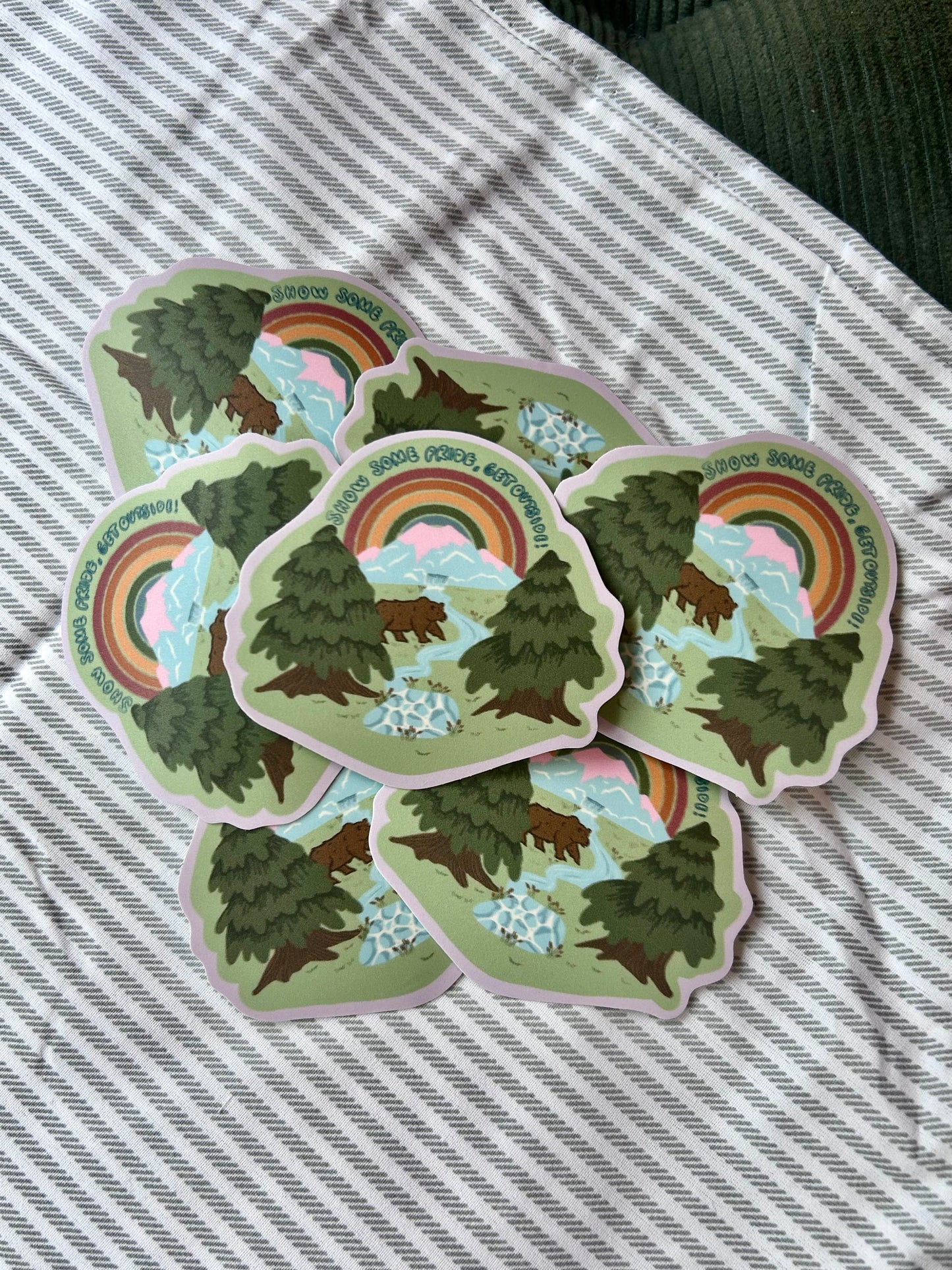 Pride Outside Sticker (B GRADE)