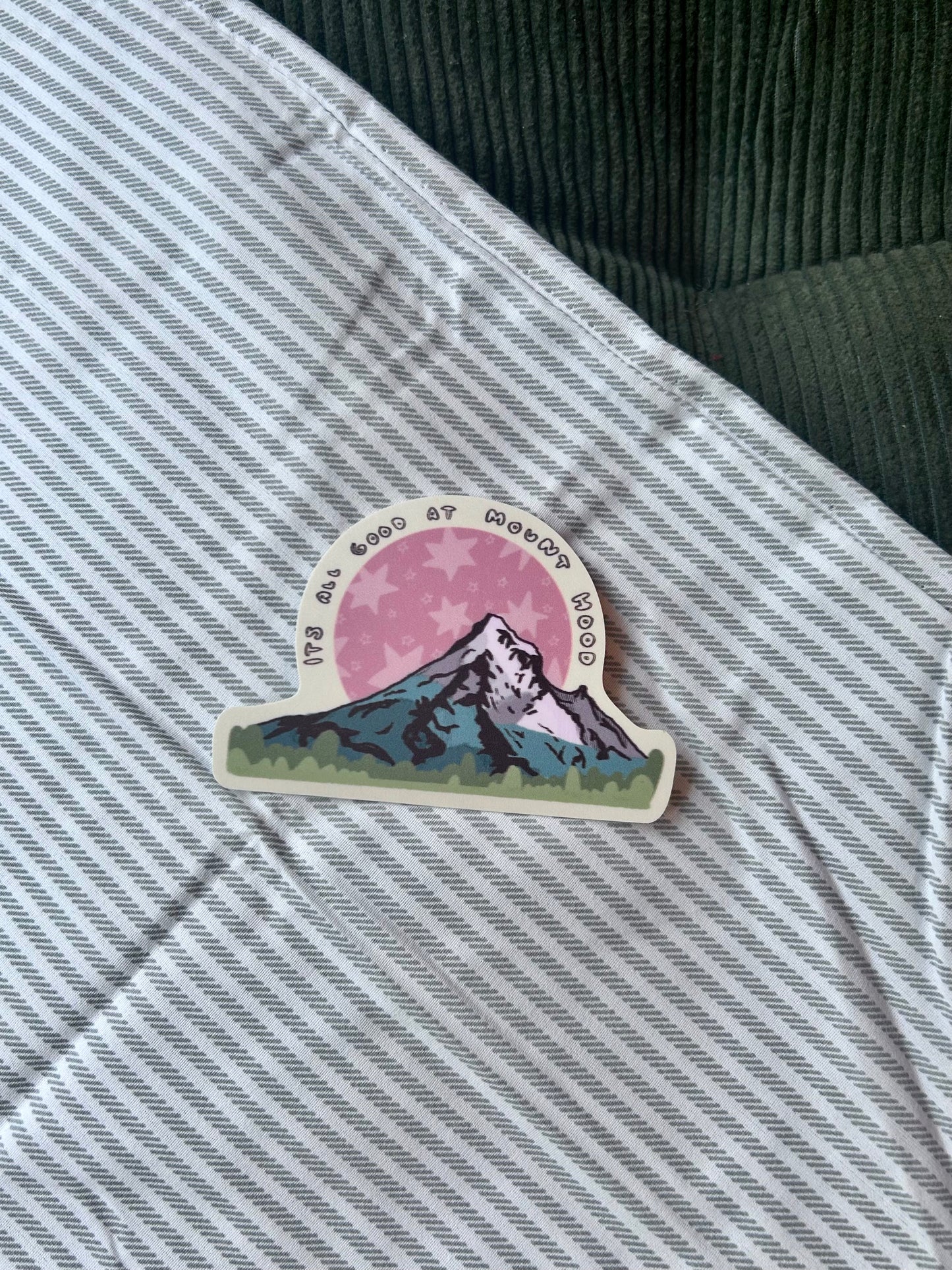 Good at Mount Hood Sticker