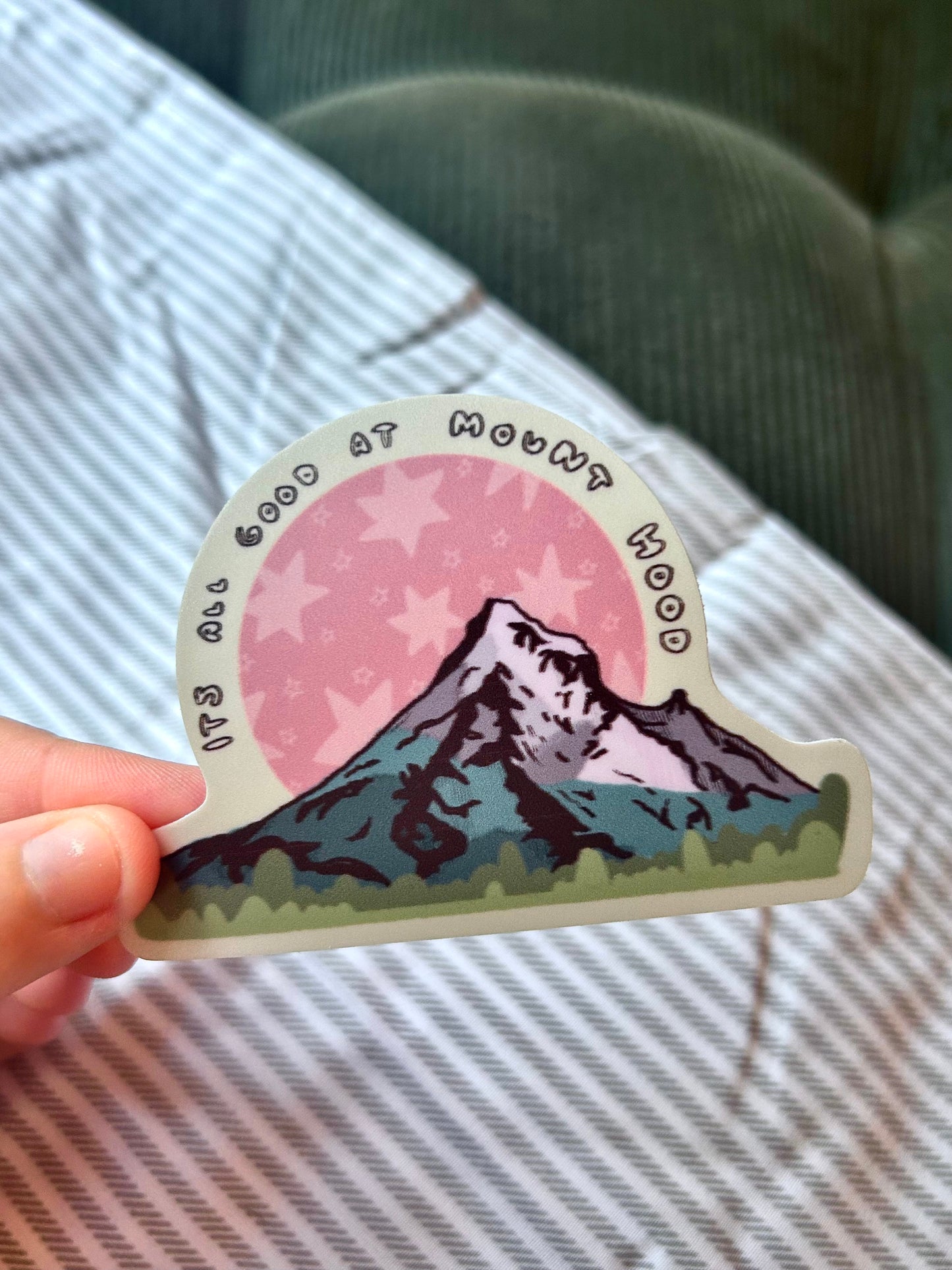 Good at Mount Hood Sticker