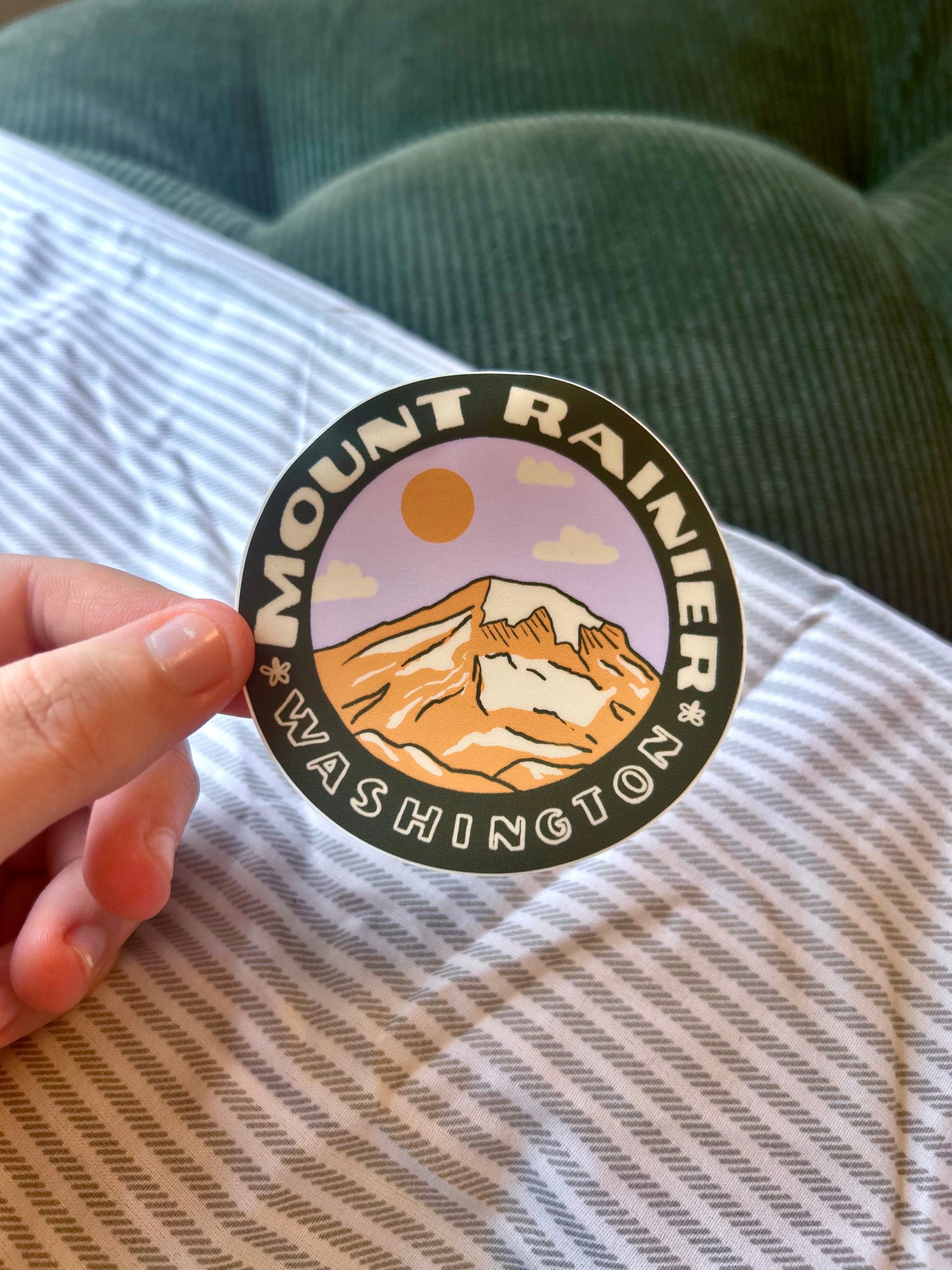 Mount Rainier Tahoma Sticker