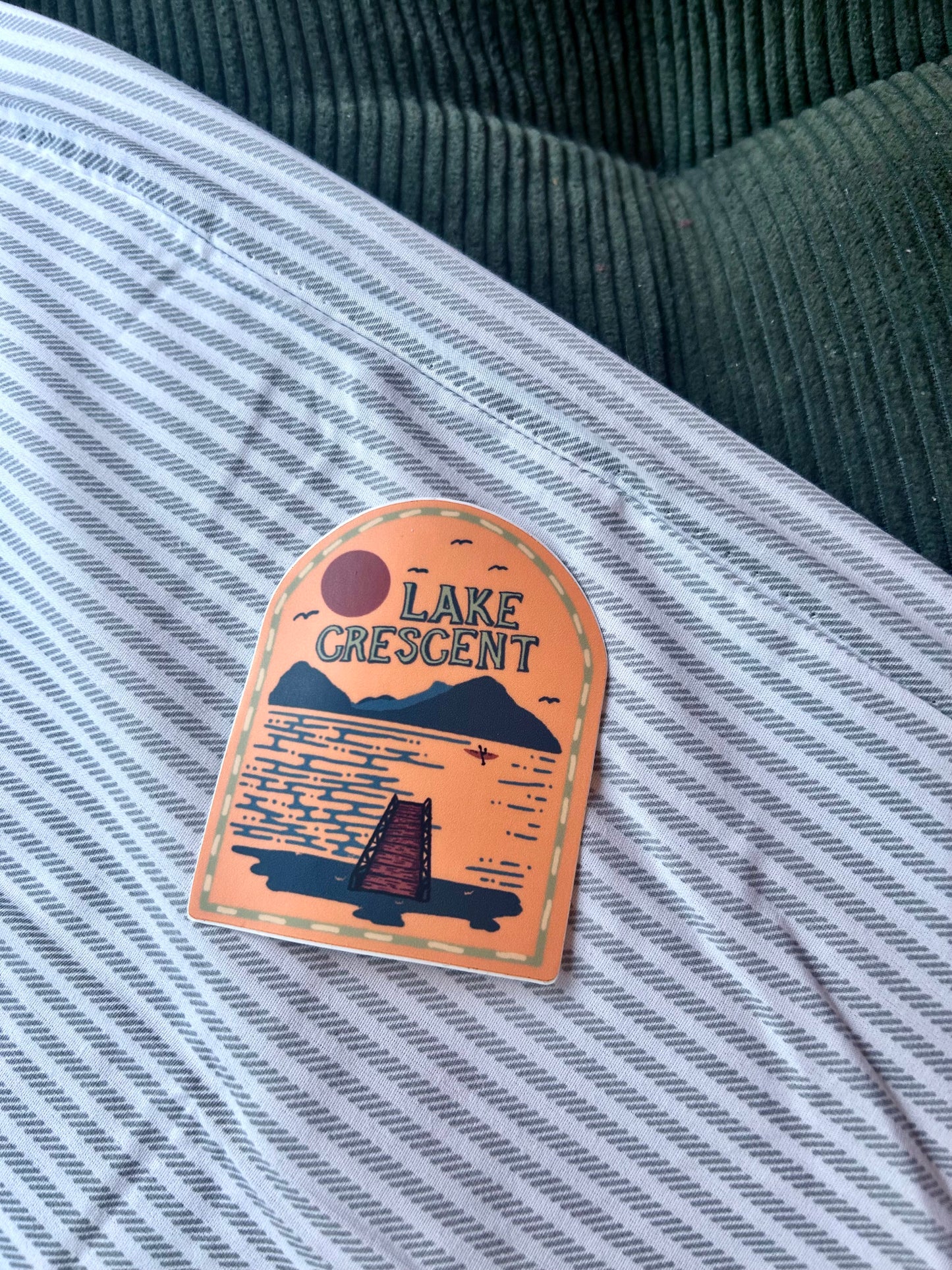 Lake Crescent Olympic National Park Sticker