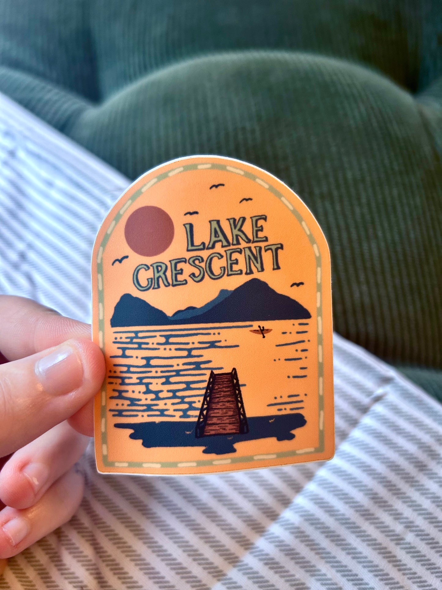 Lake Crescent Olympic National Park Sticker