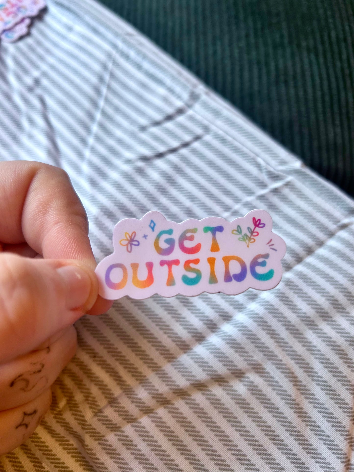 Get Outside Mini Sticker