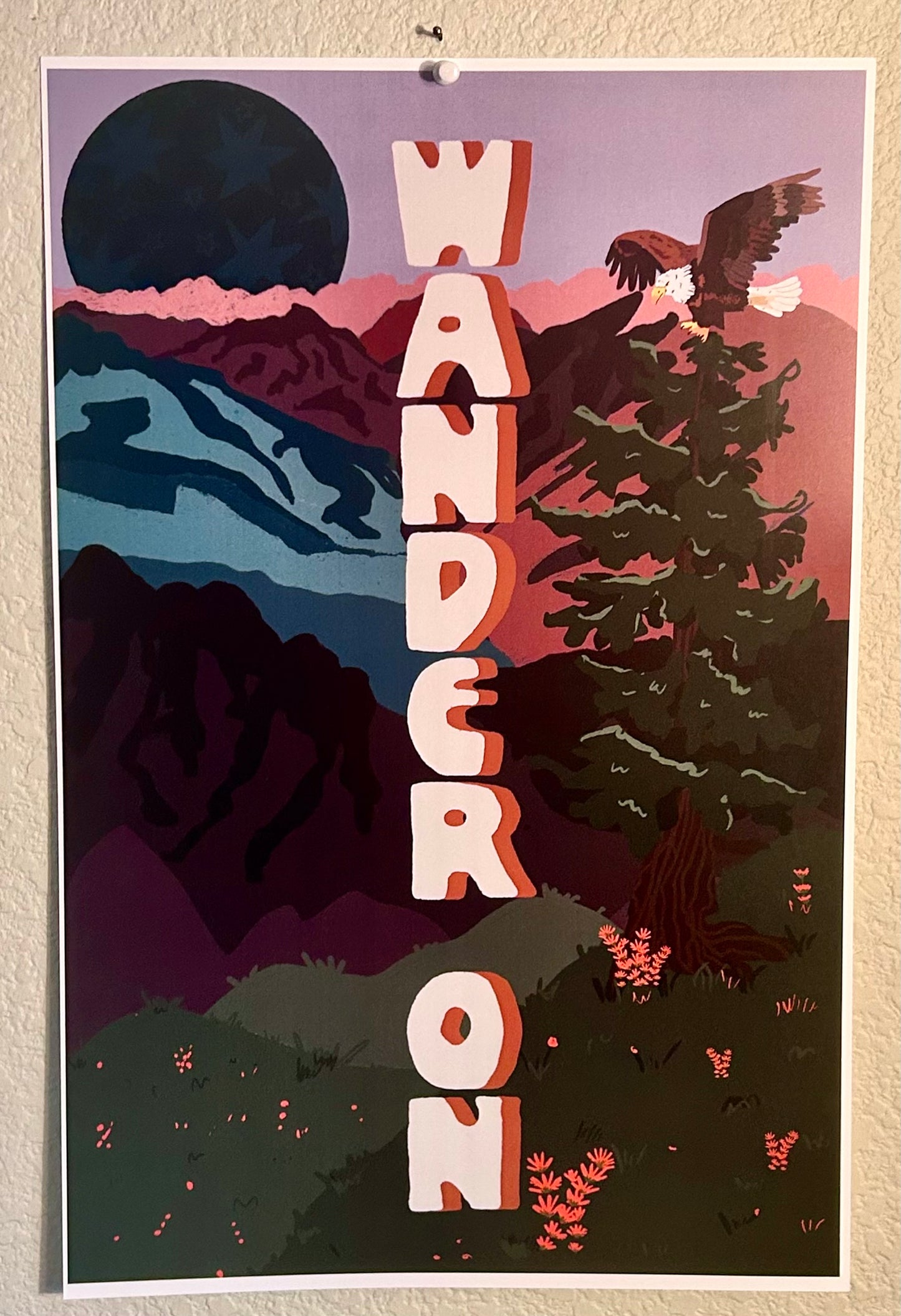 Wander On Poster Print