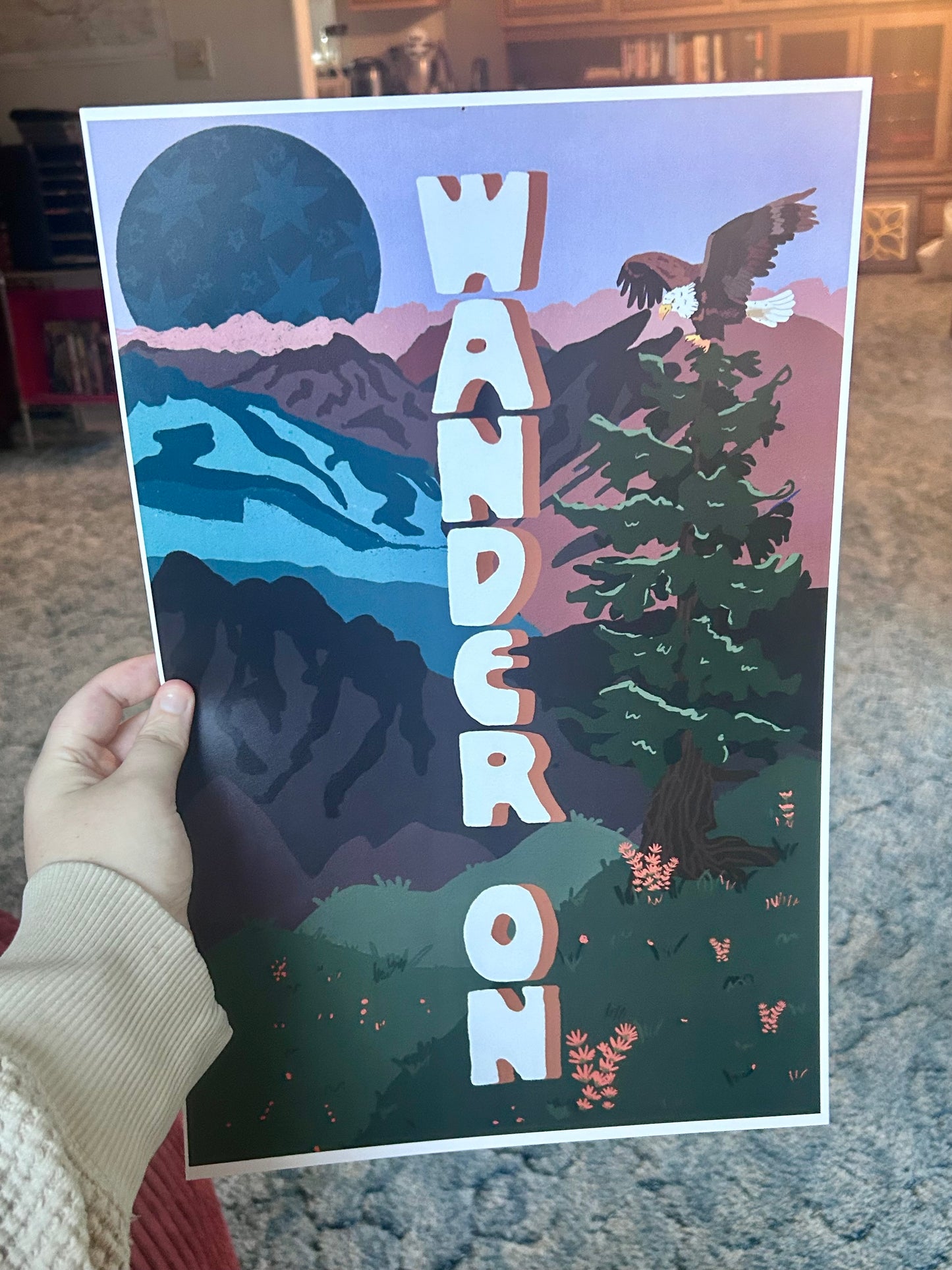 Wander On Poster Print