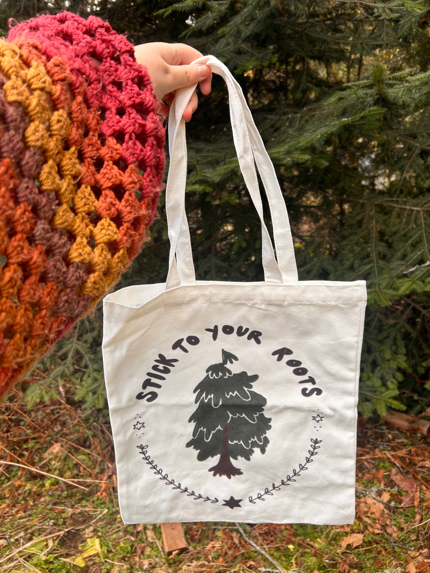 Stick to Your Roots Tote Bag