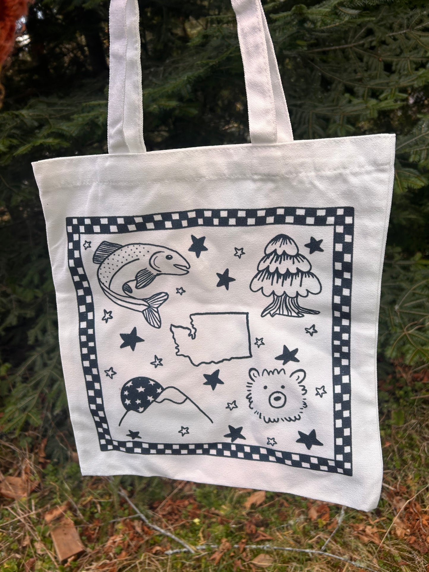 Washington State Tote Bag