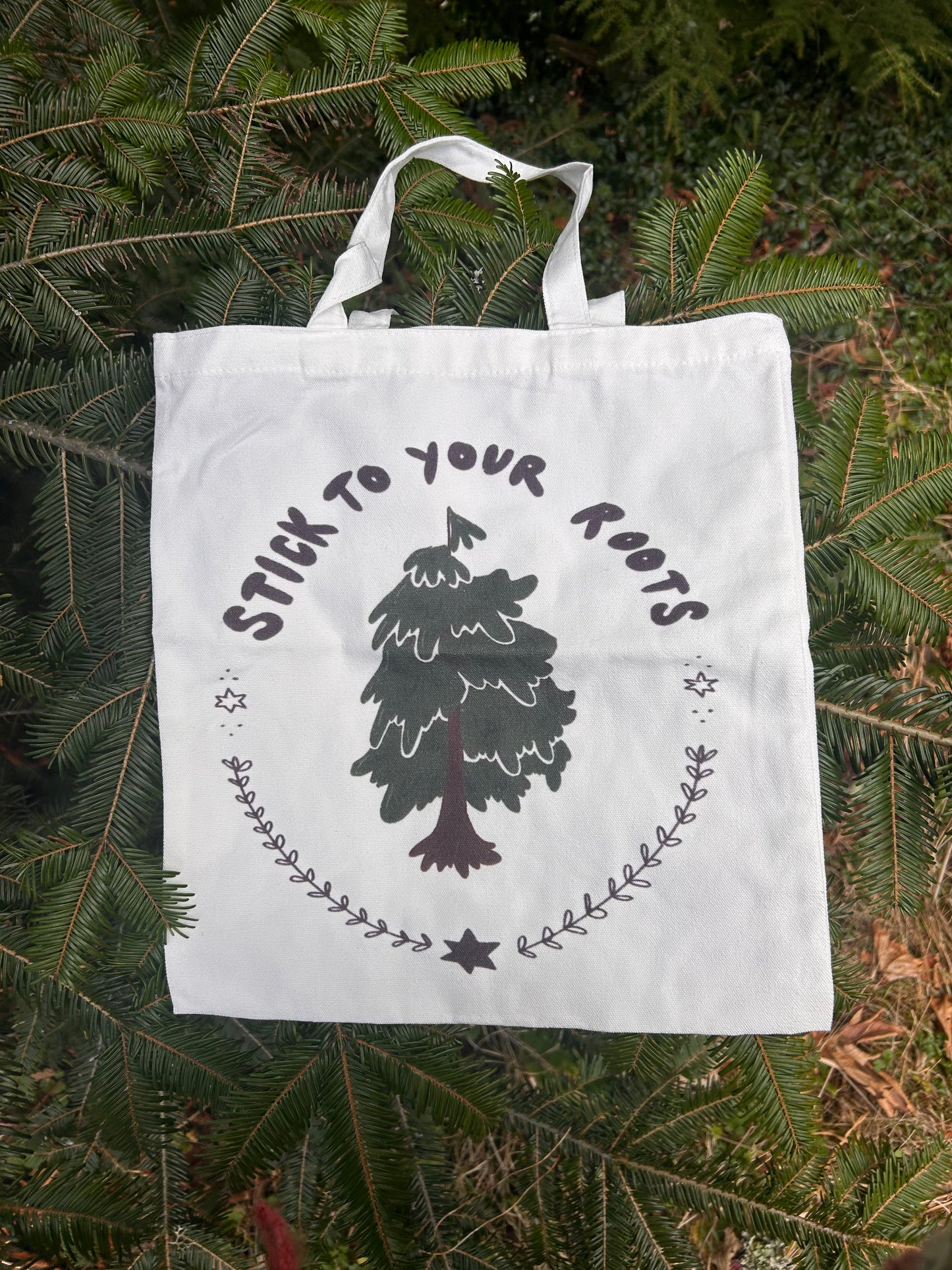 Stick to Your Roots Tote Bag
