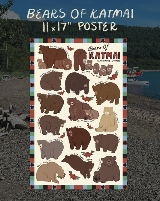 Bears of Katmai Poster Pre-Order