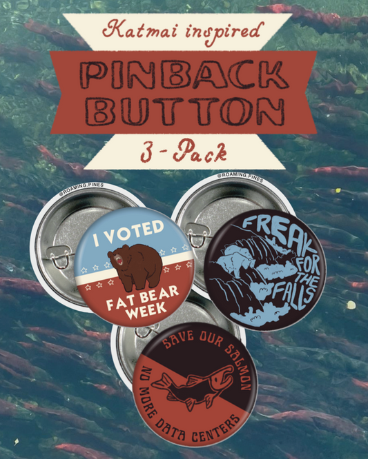 Katmai Pins 3-Pack Pre-Order