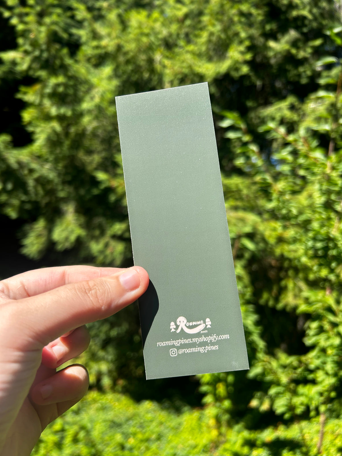 Stick To Your Roots Bookmark