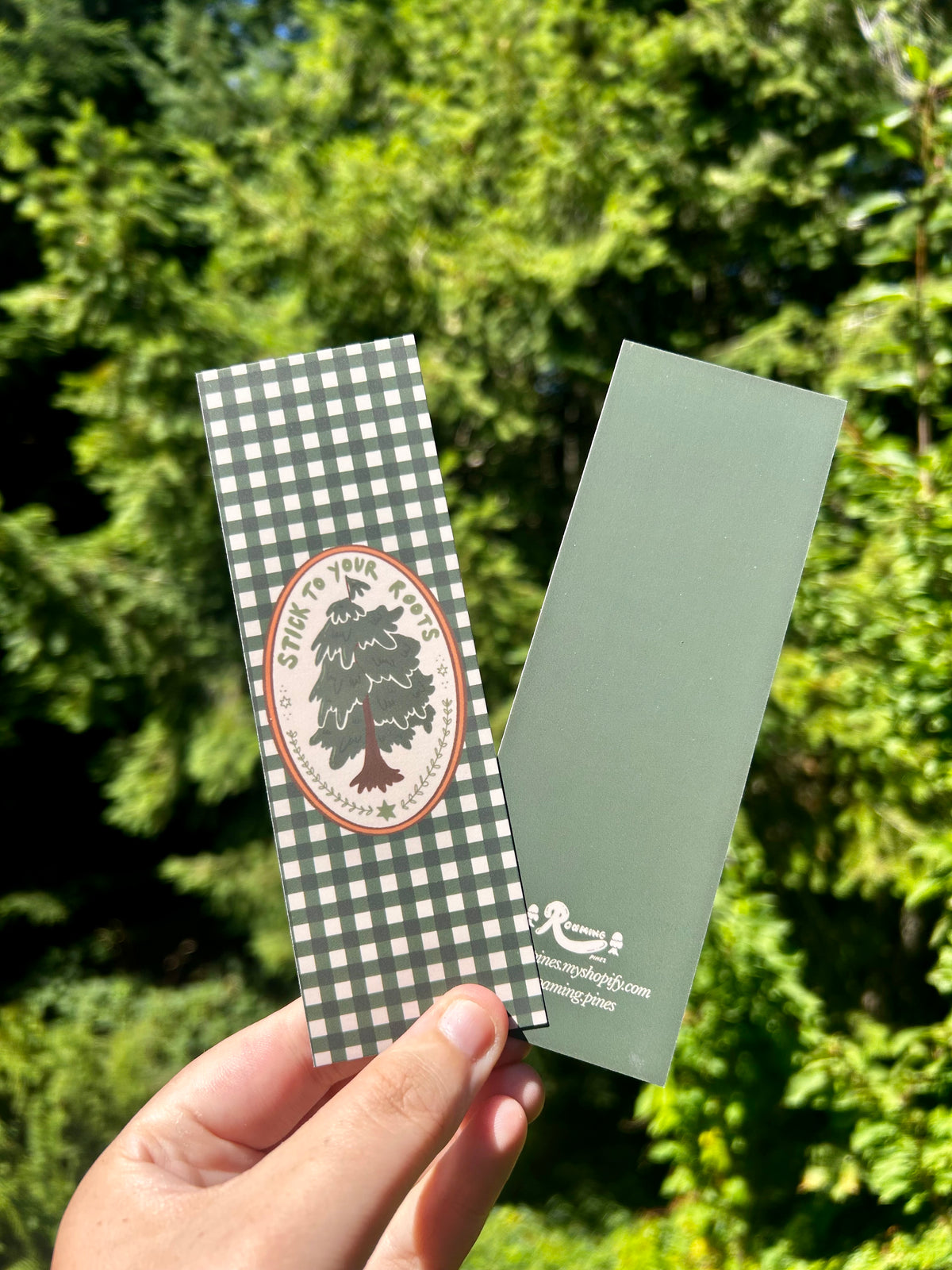 Stick To Your Roots Bookmark