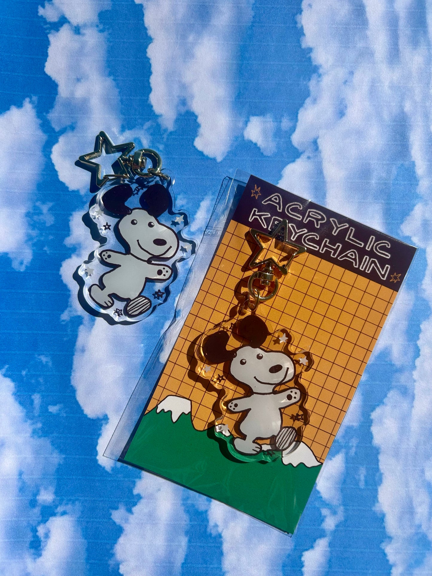 Esnupi Beagle Acrylic Keychain