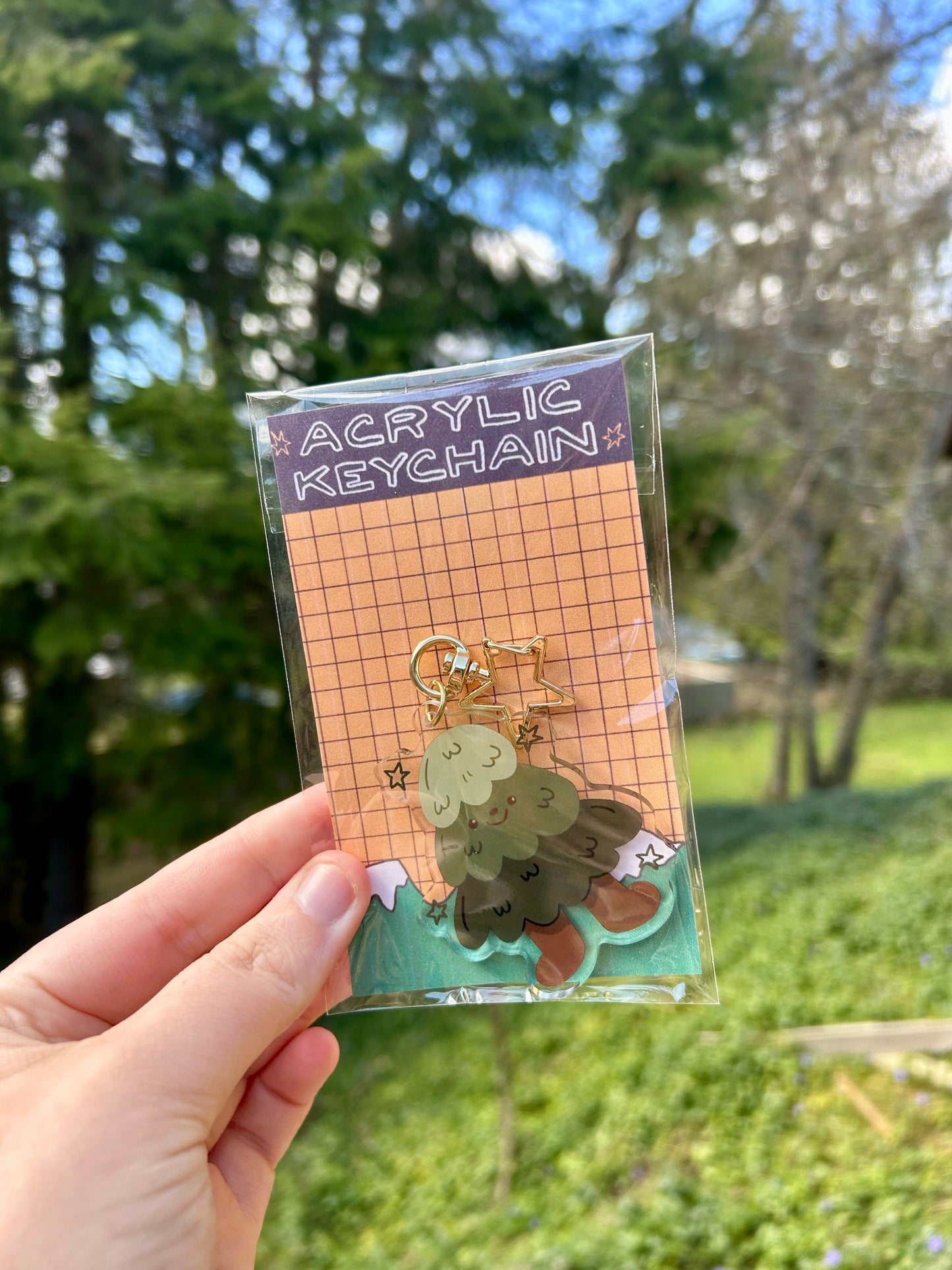 Tree Buddy Acrylic Keychain